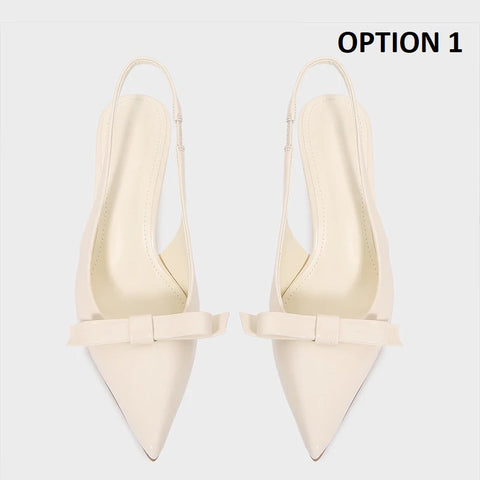 New Fashion Designer Bow Patent High-Heel Sandals CODE: KAR4163