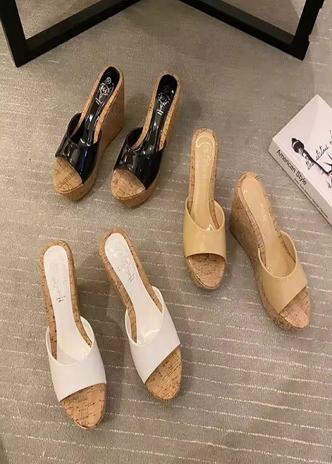 New Fashion Casual Summer Slip-On High Heel Sandals CODE: KAR4176