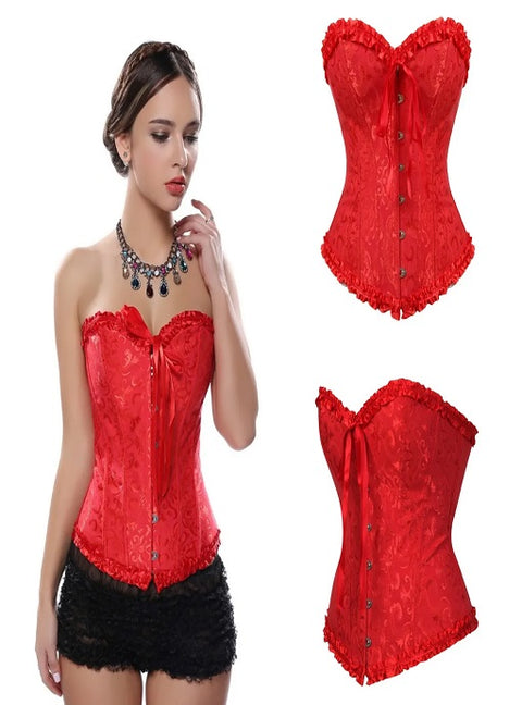 New Fashion Sexy Plus Size Bustier Top CODE: KAR4178