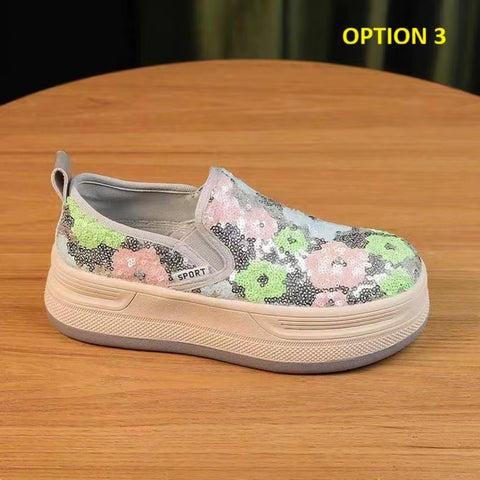 New Casual Thick Sole Fashionable Loafers Shoes CODE: KAR4179