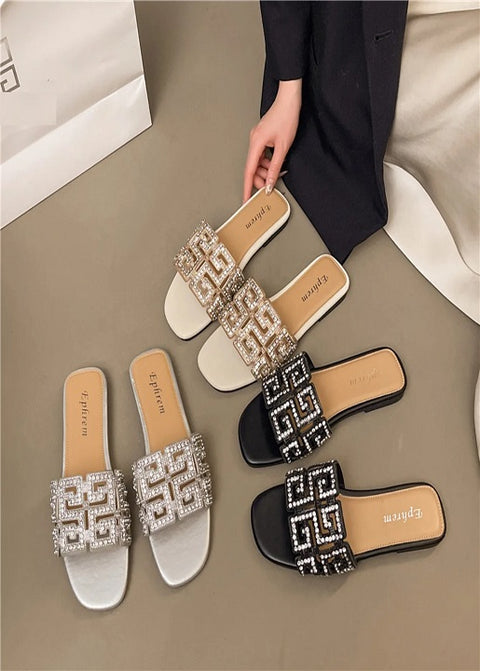 New Fashion Crystal Diamond Designer Flat CODE: KAR4198