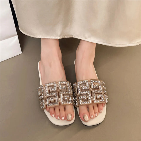 New Fashion Crystal Diamond Designer Flat CODE: KAR4198