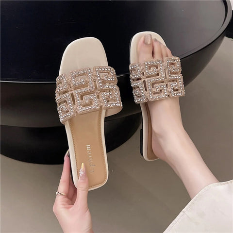 New Fashion Crystal Diamond Designer Flat CODE: KAR4198