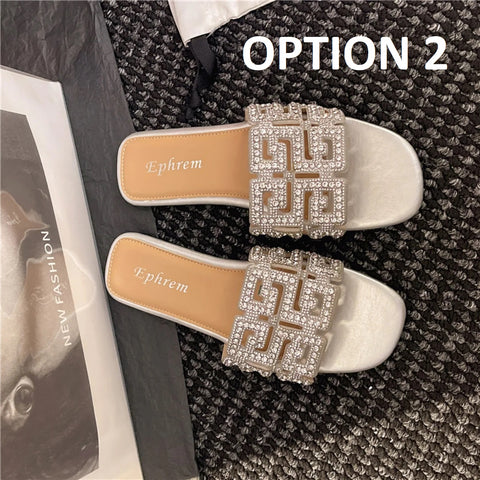 New Fashion Crystal Diamond Designer Flat CODE: KAR4198