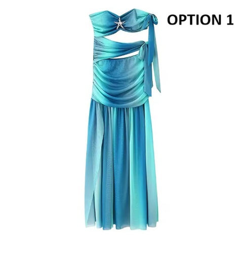 New Off Shoulder Sexy Causal Long Dress CODE: KAR4202