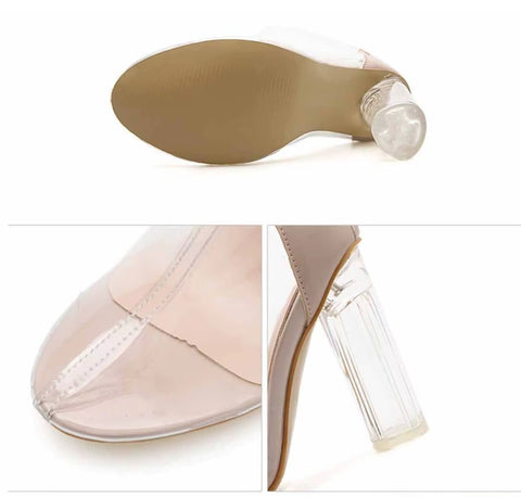 New Ankle Boots Square Toe High Thick Heel Boots CODE: KAR4210