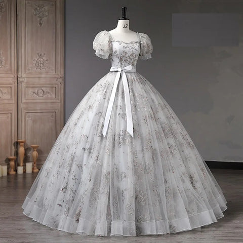 New Fashion Sparkly Quinceanera Ball Gown CODE: KAR4212