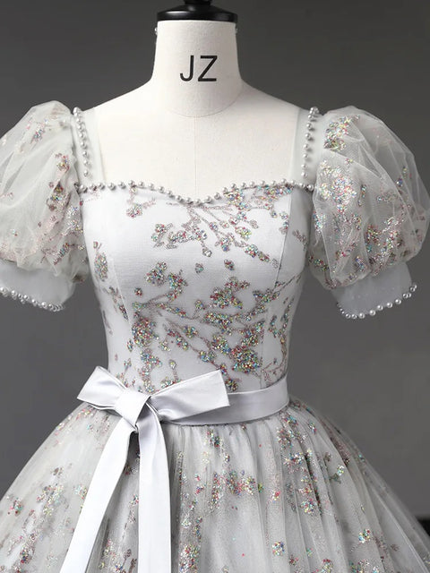 New Fashion Sparkly Quinceanera Ball Gown CODE: KAR4212