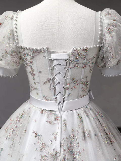 New Fashion Sparkly Quinceanera Ball Gown CODE: KAR4212