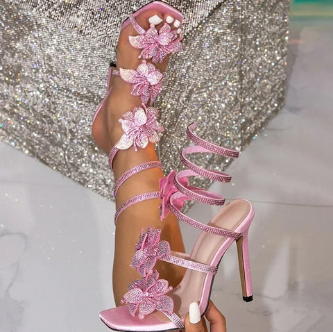New Open Toe Gladiator Sandal Party High Heel CODE: KAR4216