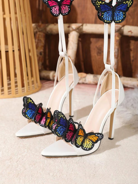 New Fashion Peep Toe Butterfly High Heels CODE: KAR4219