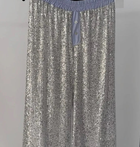 New Fashion Sequin Matching Two Pieces Set : CODE : KAR4239