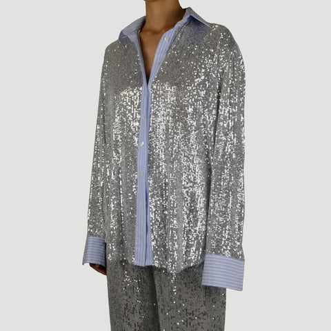 New Fashion Sequin Matching Two Pieces Set : CODE : KAR4239