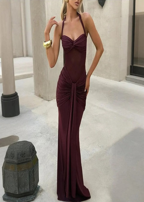 New Fashionable Sexy Wrap Long Dress CODE: KAR4247