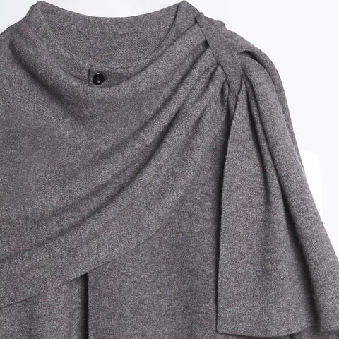 New fashionable and relaxed and versatile cape-style short coat jacket CODE: KAR4260