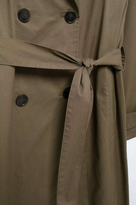 New Fashionable Long Sleeve Windbreaker Coat with Belt CODE: KAR4274