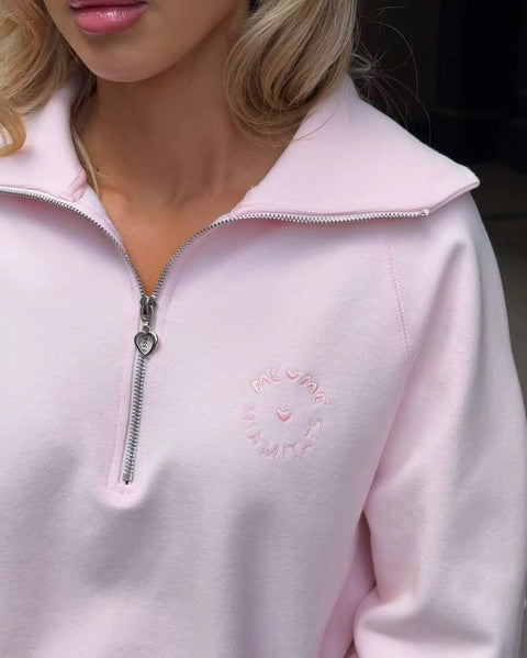 New Fashionable Loose Casual Embroidered Lazy Style Top CODE: KAR4287