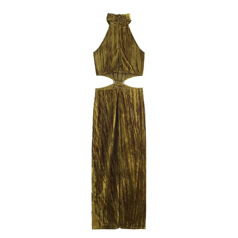 New Fashion Elegant Jewelry-Inlaid Open Design Dress CODE: KAR4289