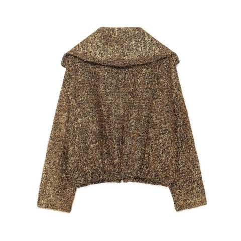 New Fashion Metallic Pilot Jacket CODE: KAR4306