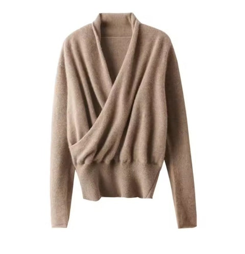 New Loose Sexy Top Cashmere Sweater CODE: KAR4324