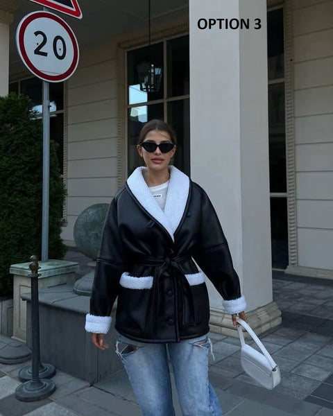New Fashion temperament  long sleeve coat CODE: KAR4335