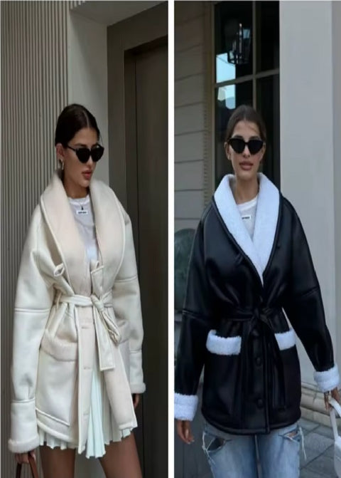 New Fashion temperament  long sleeve coat CODE: KAR4335