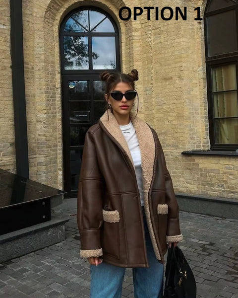 New Fashion temperament  long sleeve coat CODE: KAR4335