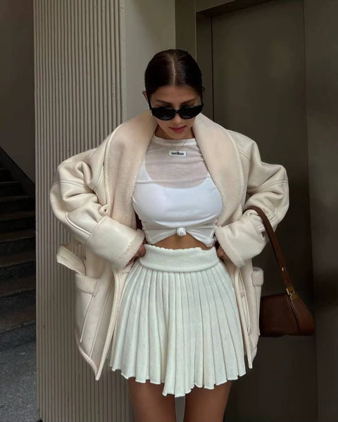 New Fashion temperament  long sleeve coat CODE: KAR4335