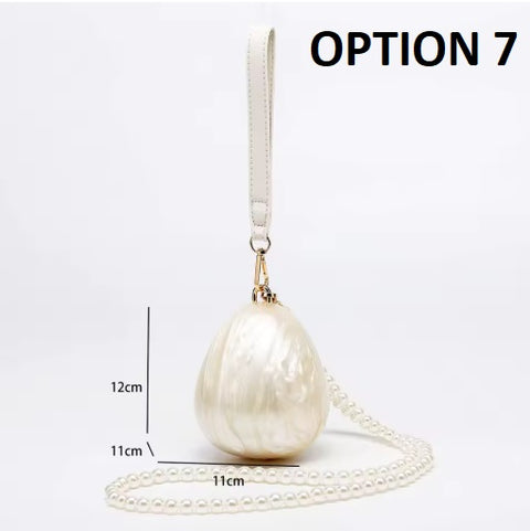 New Fashion Acrylic Multi-Shape Mini Handbag CODE: KAR4336