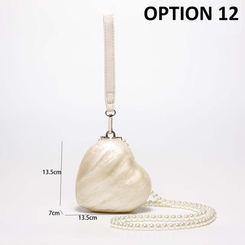 New Fashion Acrylic Multi-Shape Mini Handbag CODE: KAR4336