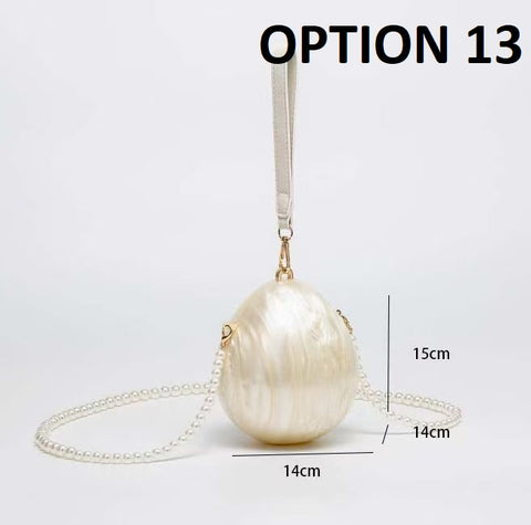 New Fashion Acrylic Multi-Shape Mini Handbag CODE: KAR4336