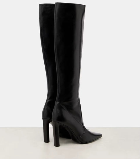 New Pointed Toe Stiletto Heel Party Dress Knee High Boots CODE: KAR4343