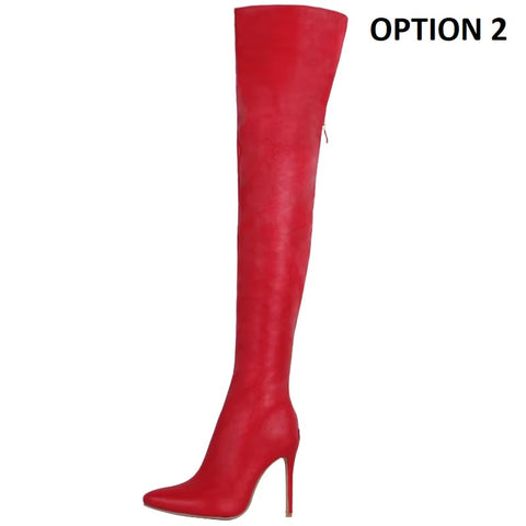 New Style Fashion Personality Knee Over Size Boots CODE: KAR4344