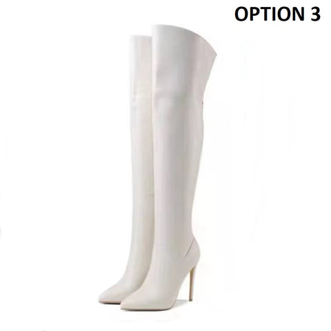 New Style Fashion Personality Knee Over Size Boots CODE: KAR4344