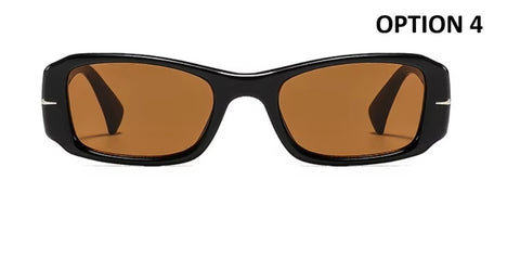 New Square Retro Fashion Driving Mirrors Outdoor Sunscreen Glass CODE: KAR4347