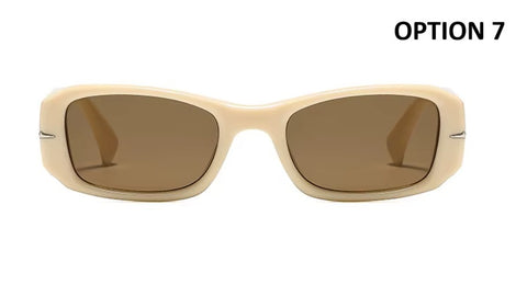 New Square Retro Fashion Driving Mirrors Outdoor Sunscreen Glass CODE: KAR4347