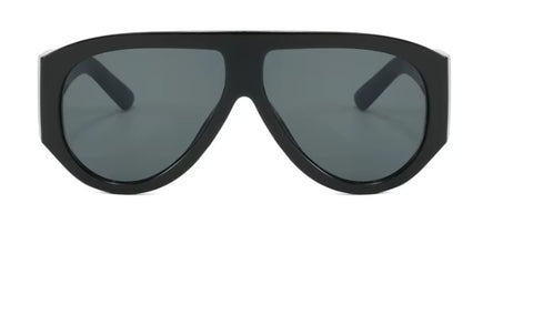 New Retro Shades Fashion Gradient Rivets Decoration Sun Glass CODE: KAR4349