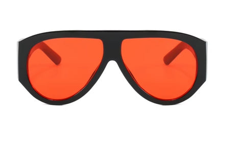 New Retro Shades Fashion Gradient Rivets Decoration Sun Glass CODE: KAR4349