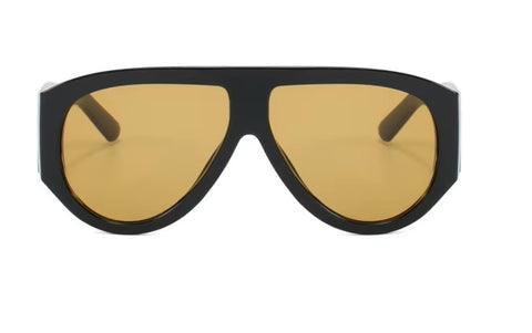 New Retro Shades Fashion Gradient Rivets Decoration Sun Glass CODE: KAR4349