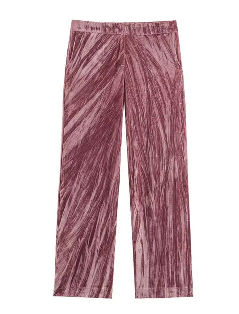 New Long Sleeve Blazer Coat + Wide-Leg Trousers 2 Piece Set CODE: KAR4359