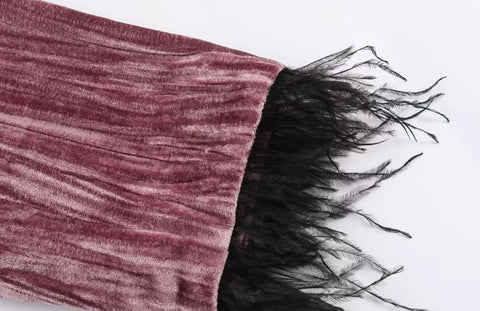 New Long Sleeve Blazer Coat + Wide-Leg Trousers 2 Piece Set CODE: KAR4359