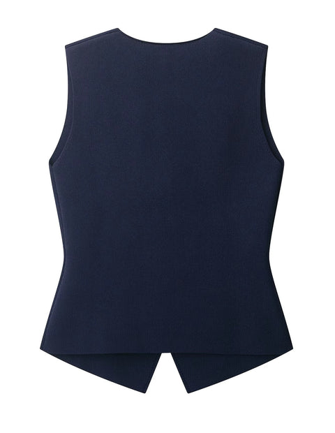 New casual and undecorated V-neck sleeveless vest Top CODE: KAR4361