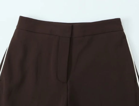 New fashionable slim-fit vest and straight-leg trouser set CODE: KAR4365