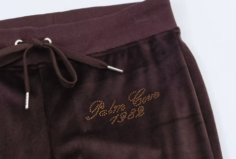 New Classic Velvet Printed Jacket And Pant Set CODE: KAR4371