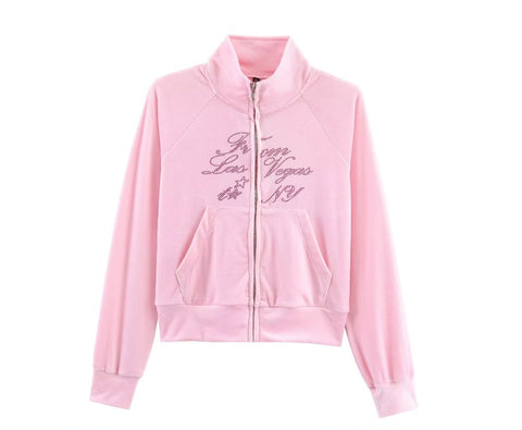 New Classic Velvet Printed Jacket And Pant Set CODE: KAR4371