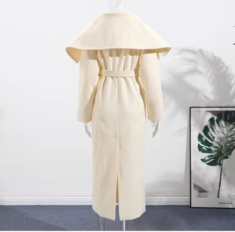 New Open Collar Strap Fashion Casual Coat CODE: KAR4382