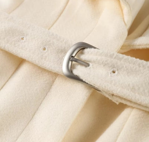 New Open Collar Strap Fashion Casual Coat CODE: KAR4382