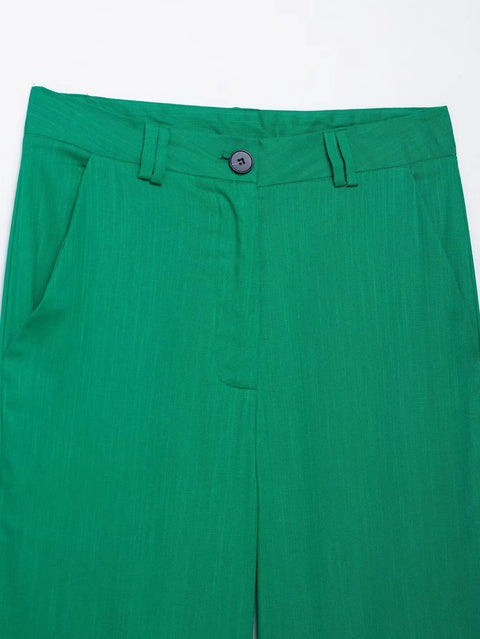 New Fashion Cross-Border Retro Embroidery Bubble Sleeve Top and Pent Set CODE: KAR4384