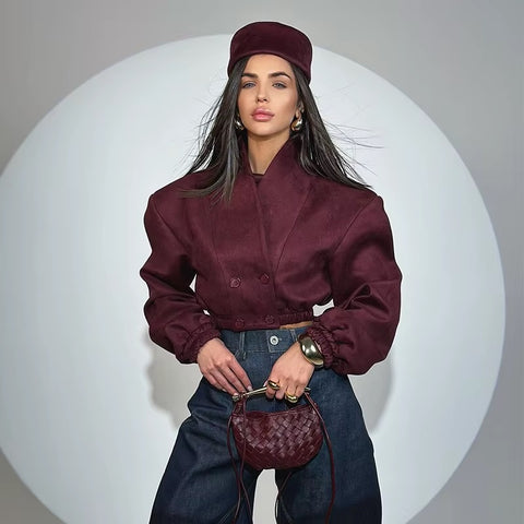 New Fashion Solid Color Long Sleeved Top CODE: KAR4389