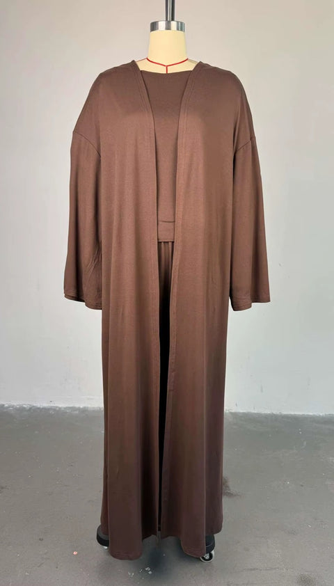 New Long Sleeve T Shirt High Waist Pant Three Piece Set CODE: KAR4396